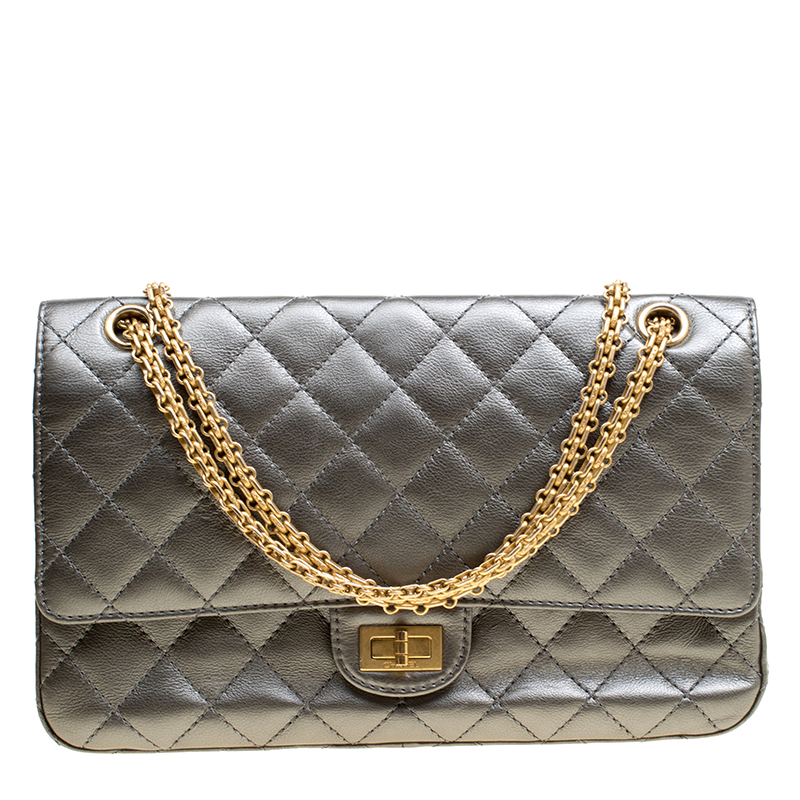 grey chanel 2.55