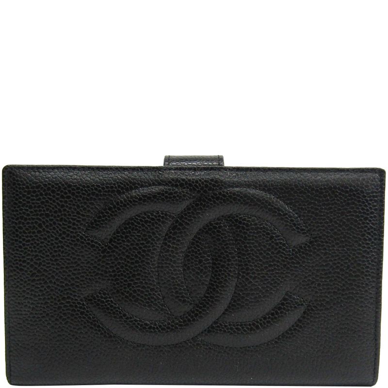 Chanel Black Leather CC Bifold Wallet Chanel | The Luxury Closet