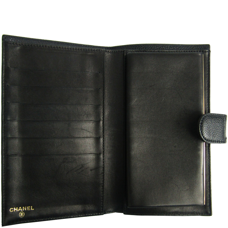 

Chanel Black Caviar Leather CC Bifold Wallet