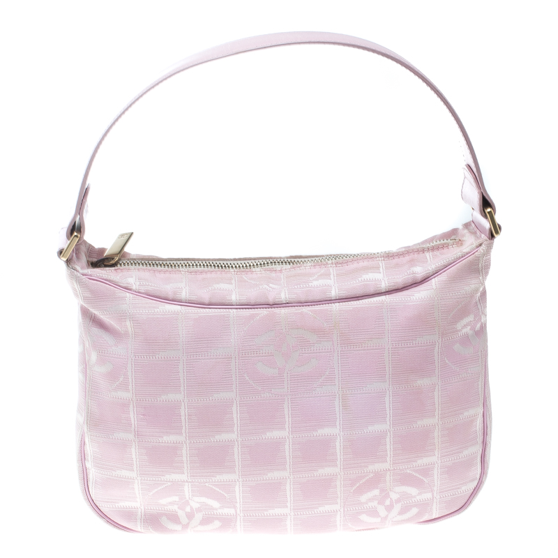 Chanel Pink Travel Line Hobo Shoulder Bag -  Finland
