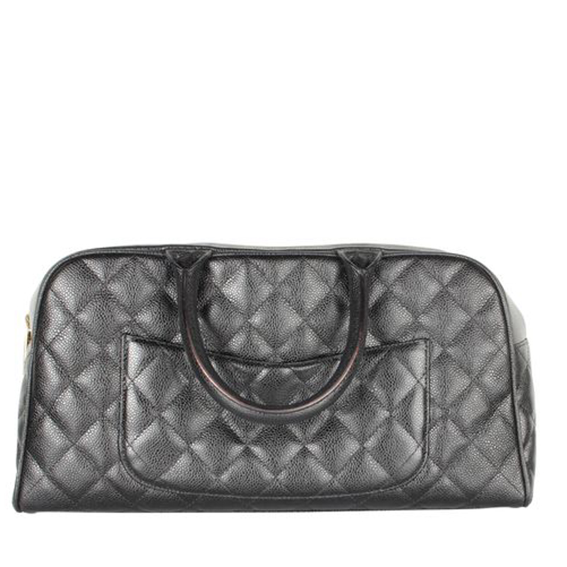 chanel black caviar bag