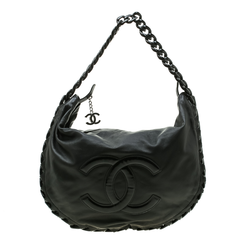 chanel chain hobo