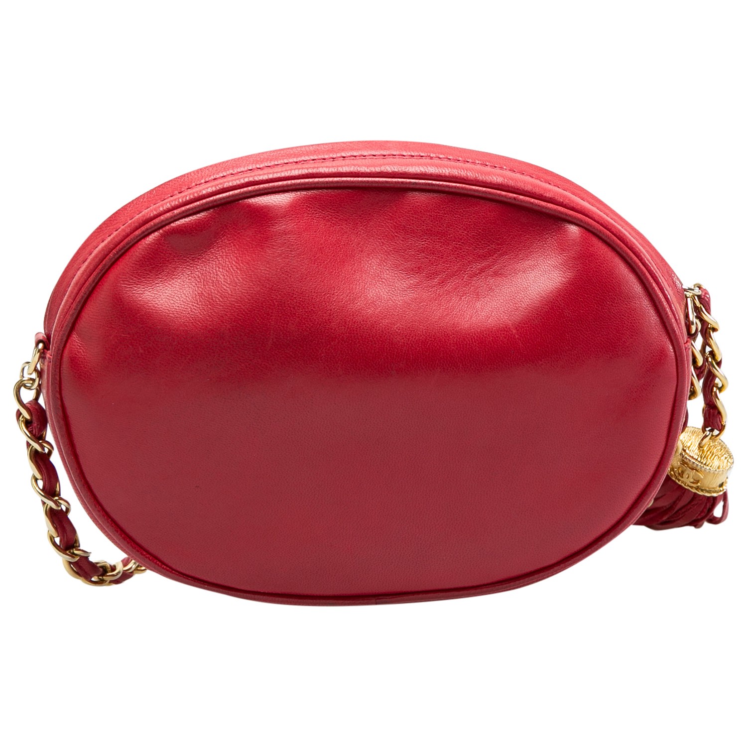 chanel mini crossbody red