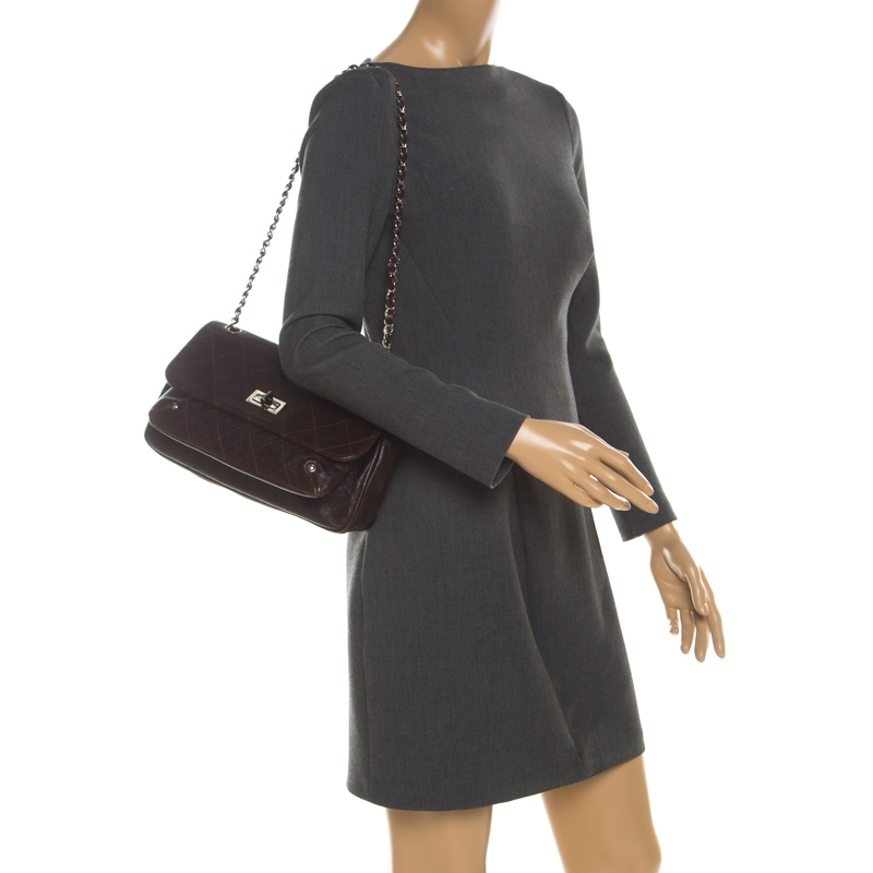 

Chanel Brown Quilted Caviar Leather Reissue Shoulder Bag