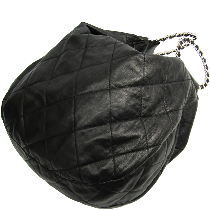 

Chanel Black Quilted Leather Shoulder Bag