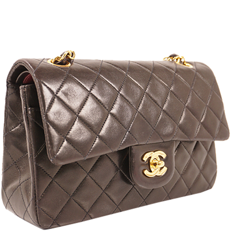

Chanel Black Quilted Leather Shoulder Bag