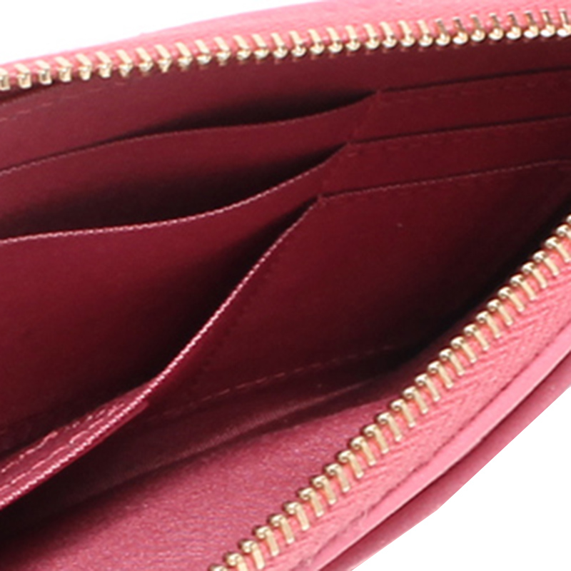 

Chanel Pink Leather Long Wallet