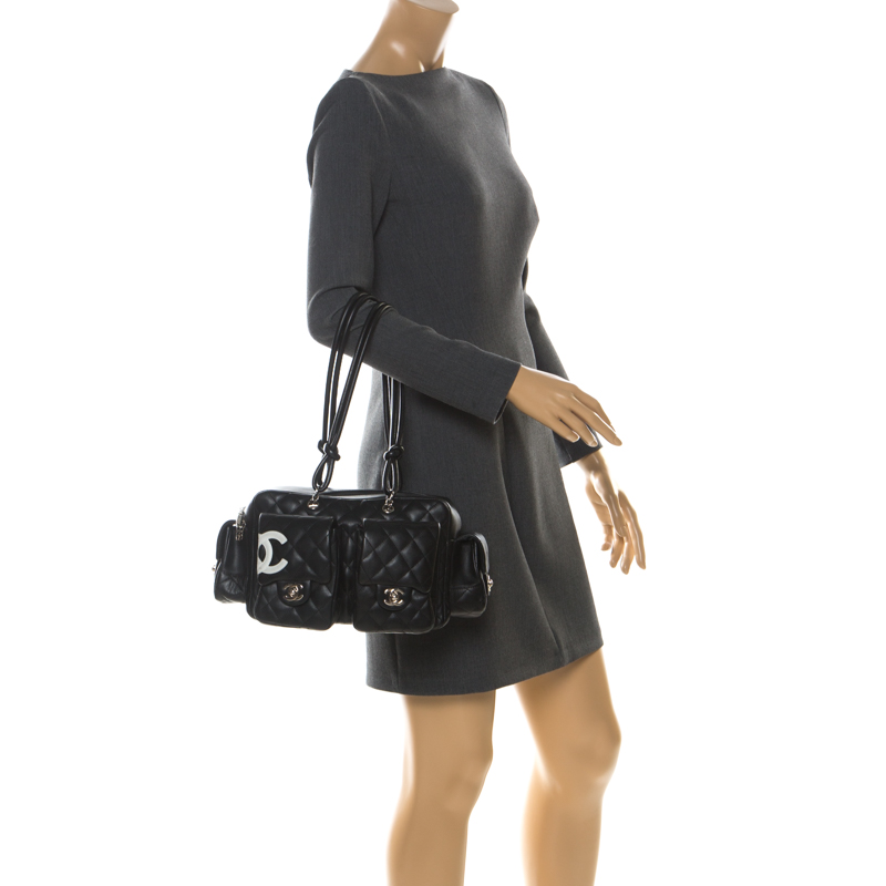 Chanel Black Quilted Multipocket Reporter Bag - Handbags & Purses - Costume  & Dressing Accessories