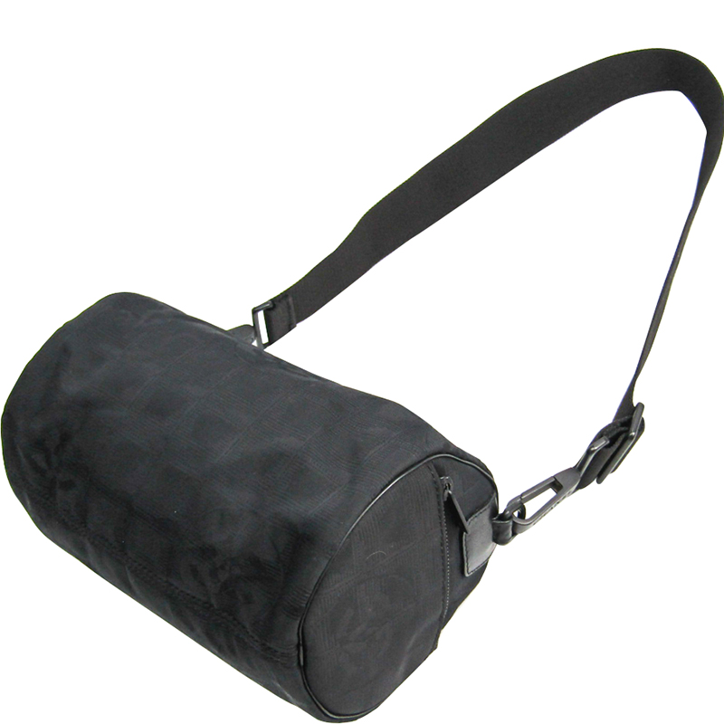 

Chanel Black Nylon New Travel Line Shoulder Bag