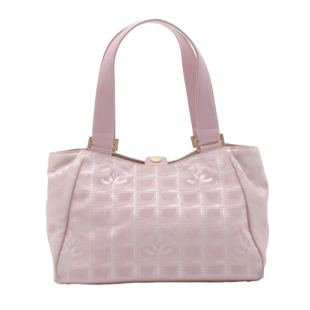 مملوكة مسبقًا Chanel Nylon CC Logo Travel Line Tote