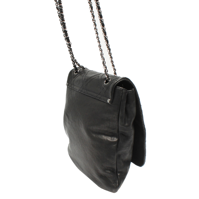 

Chanel Black Leather Shoulder Bag