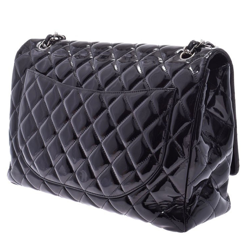 

Chanel Black Matelasse Leather Chain Shoulder Bag