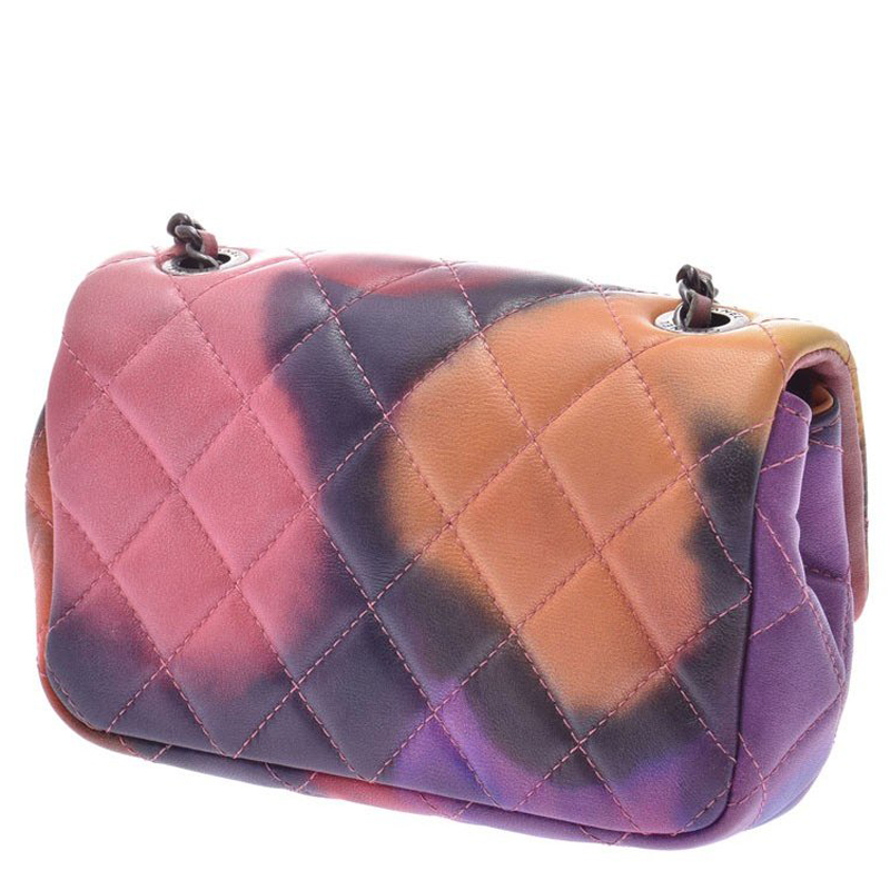

Chanel Multicolor Matlasse Leather Chain Shoulder Bag