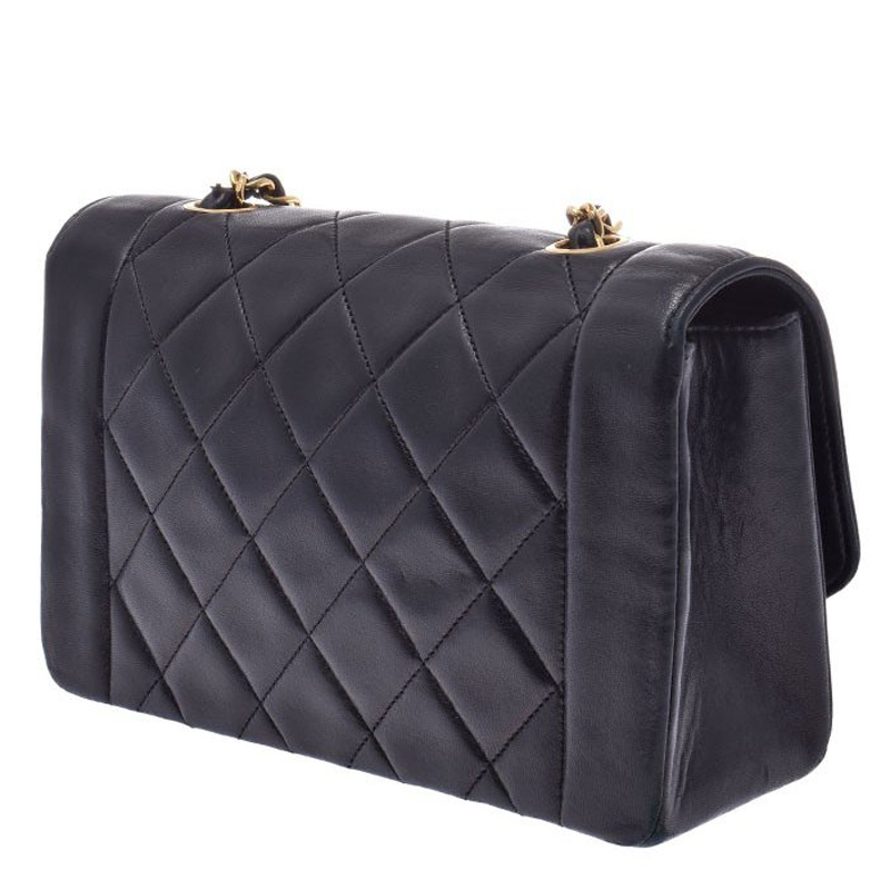 

Chanel Black Quilted Leather Chain Shoulder Bag