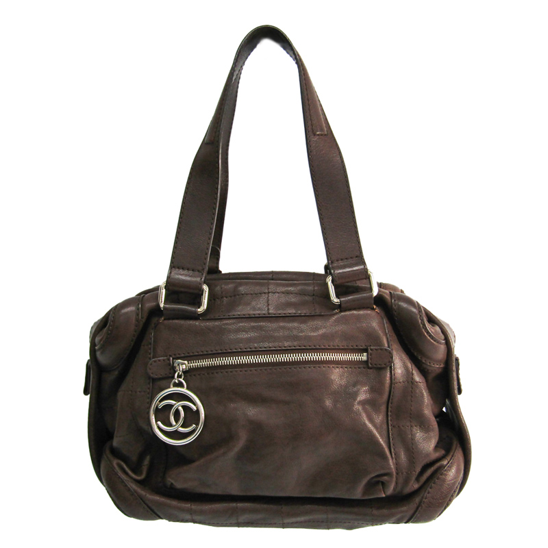 Pre-owned Chanel Brown Leather Shoulder Bag