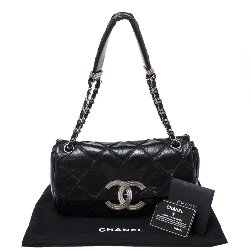 Chanel Brown Leather Large Diamond Stitch Tote