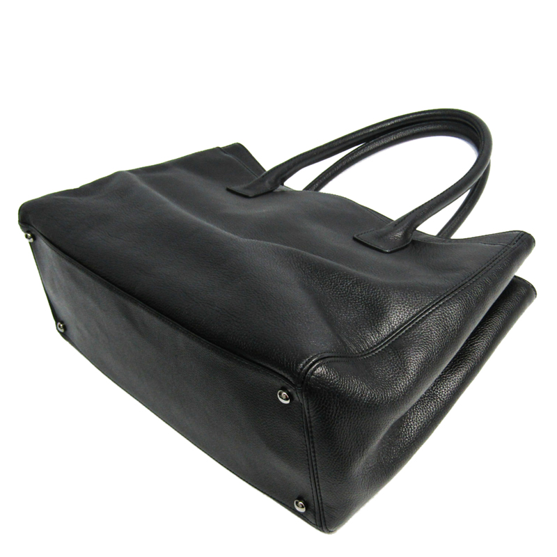 

Chanel Black Leather Executive Tote