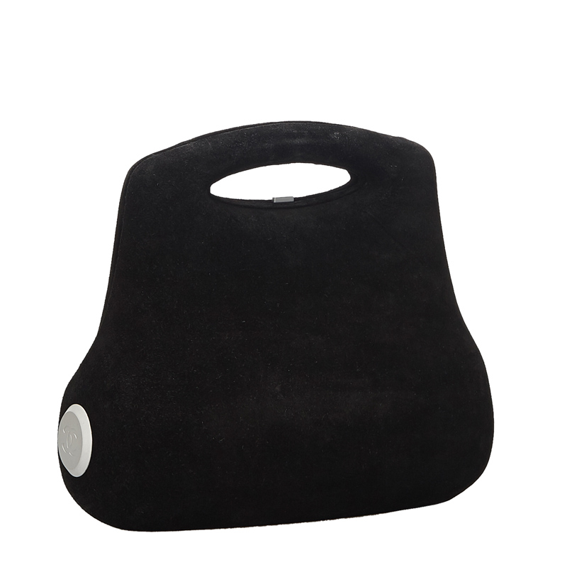 

Chanel Black Canvas Neoprene Hip Bag