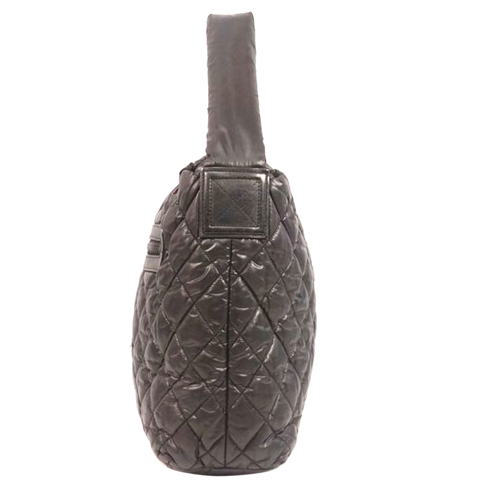 

Chanel Black Quilted Leather Cocoon Hobo Bag