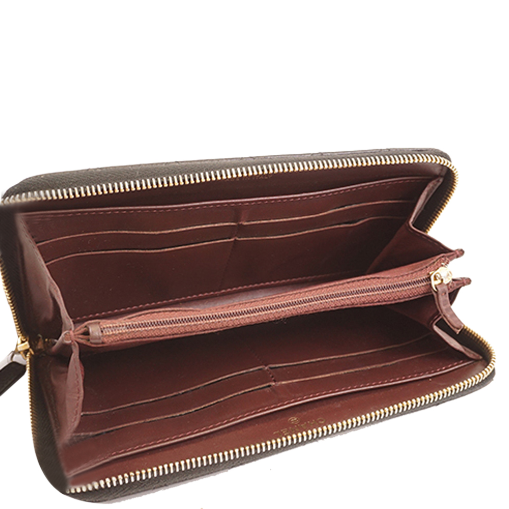 

Chanel Black Caviar Matelasse Leather Classic L-Gusset Wallet