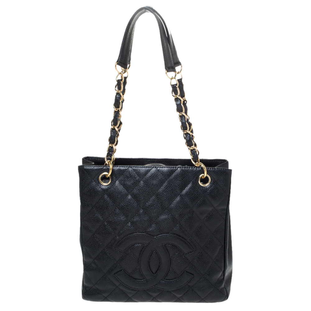 Chanel Black Quilted Jersey Fabric Belt Bag - Yoogi's Closet