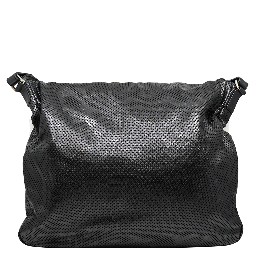 

Chanel Black Leather Chain Tote Bag