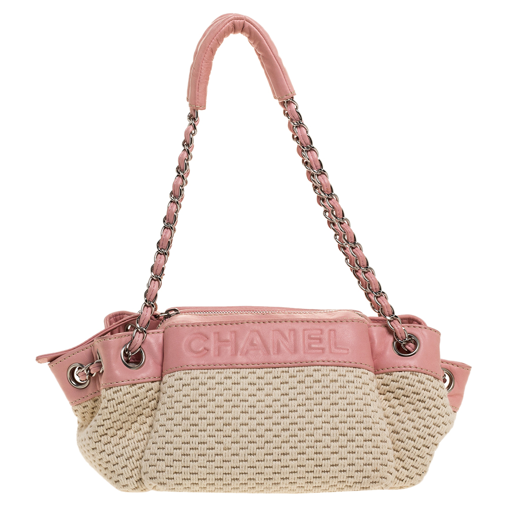 woven chanel bag