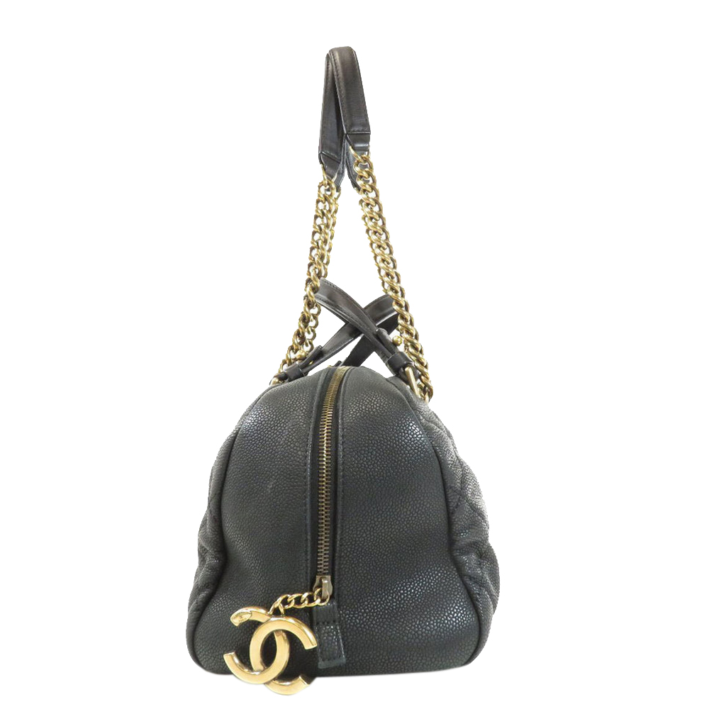

Chanel Black Quilted Leather Shoulder Bag