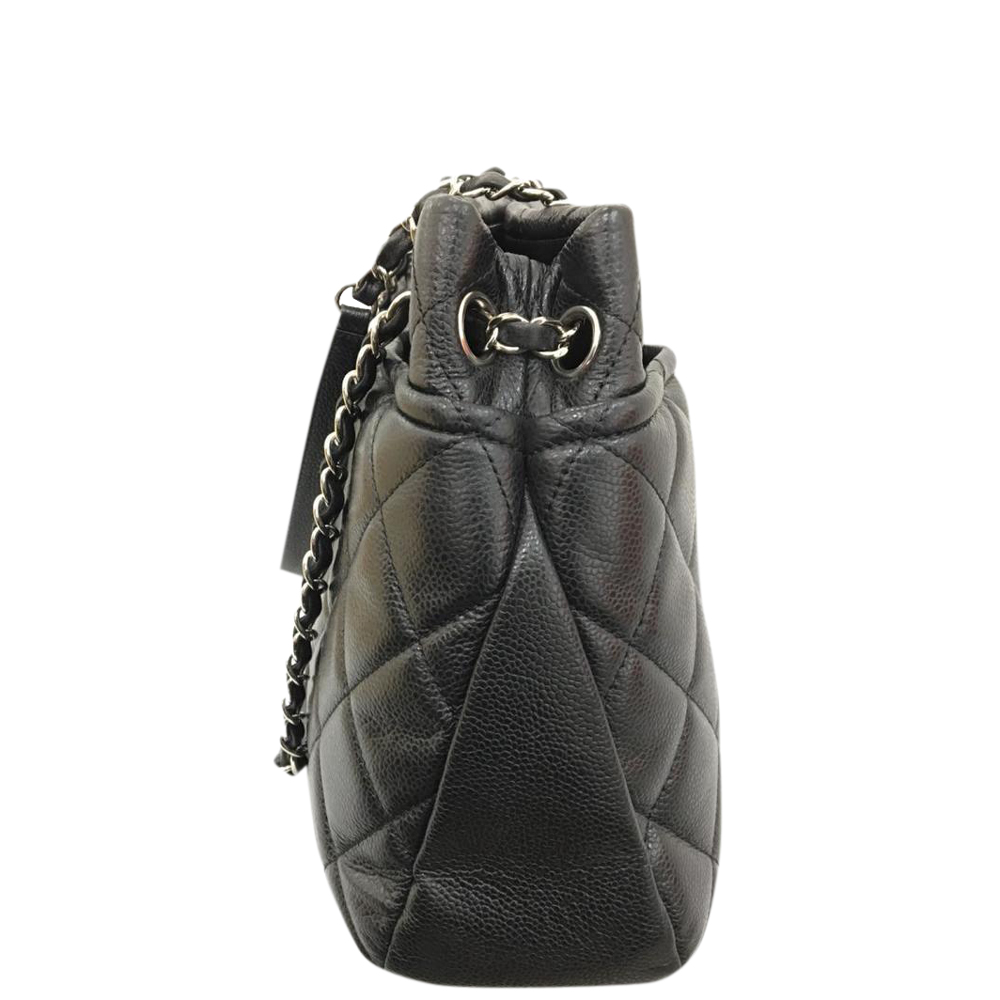 

Chanel Black Caviar Leather Shoulder Bag