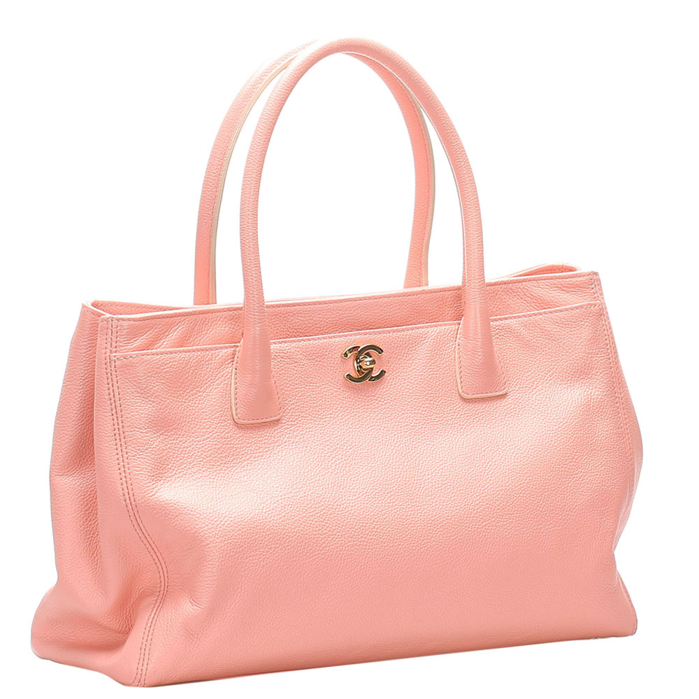 

Chanel Pink Caviar Leather Executive Cerf Tote