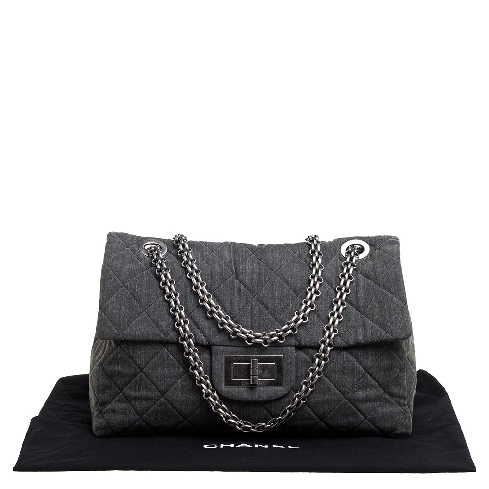 Gray Chanel Country Chic Satchel – Designer Revival