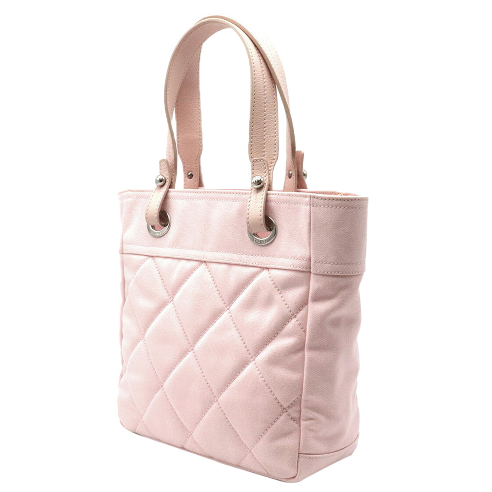 

Chanel Pink Quilted Canvas Paris-Biarritz Tote Bag