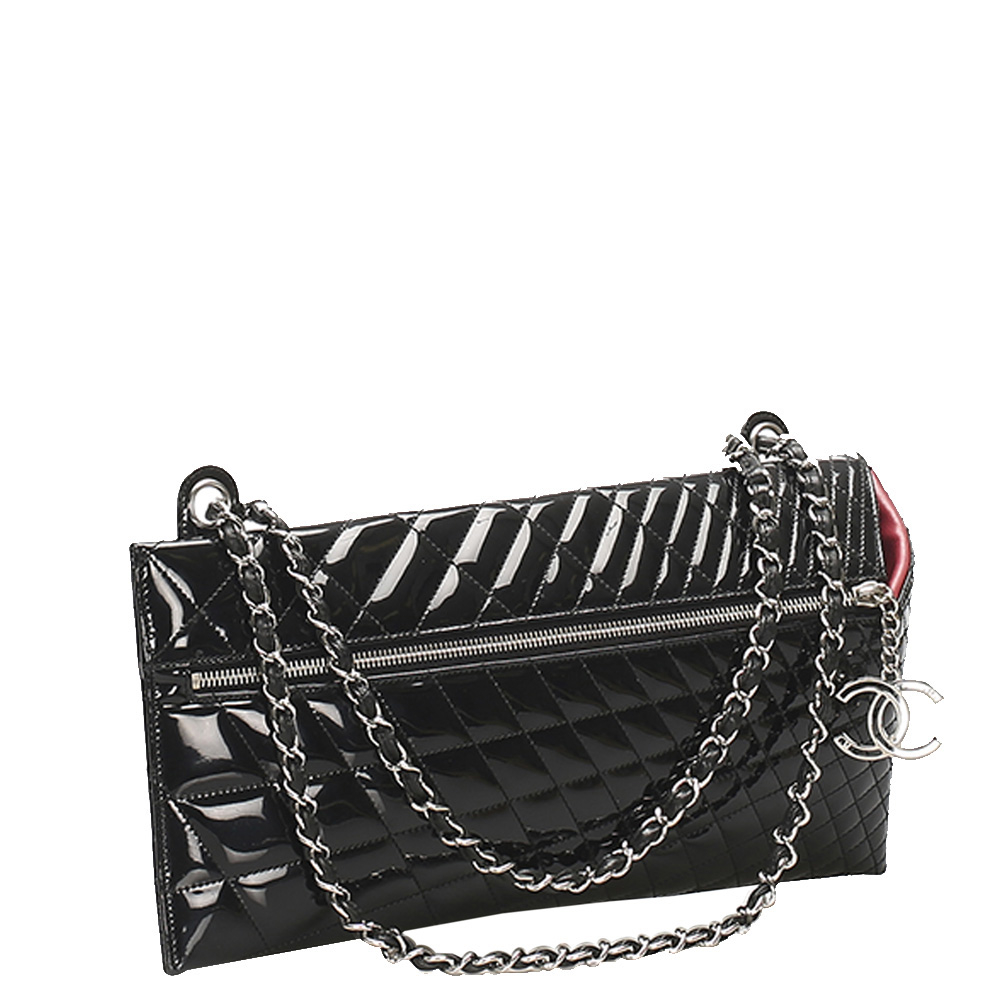 

Chanel Black Patent Leather Kaleidoscope Bag