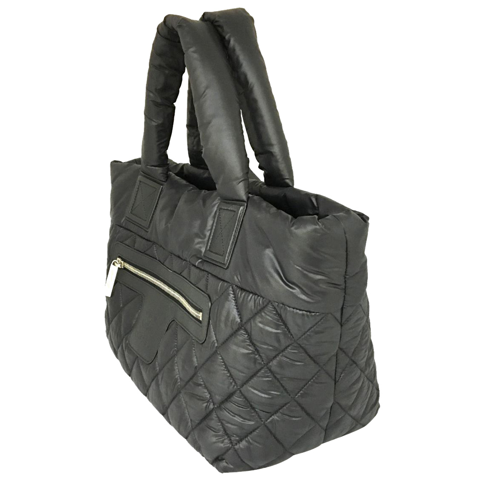 

Chanel Black Leather Coco Cocoon bag