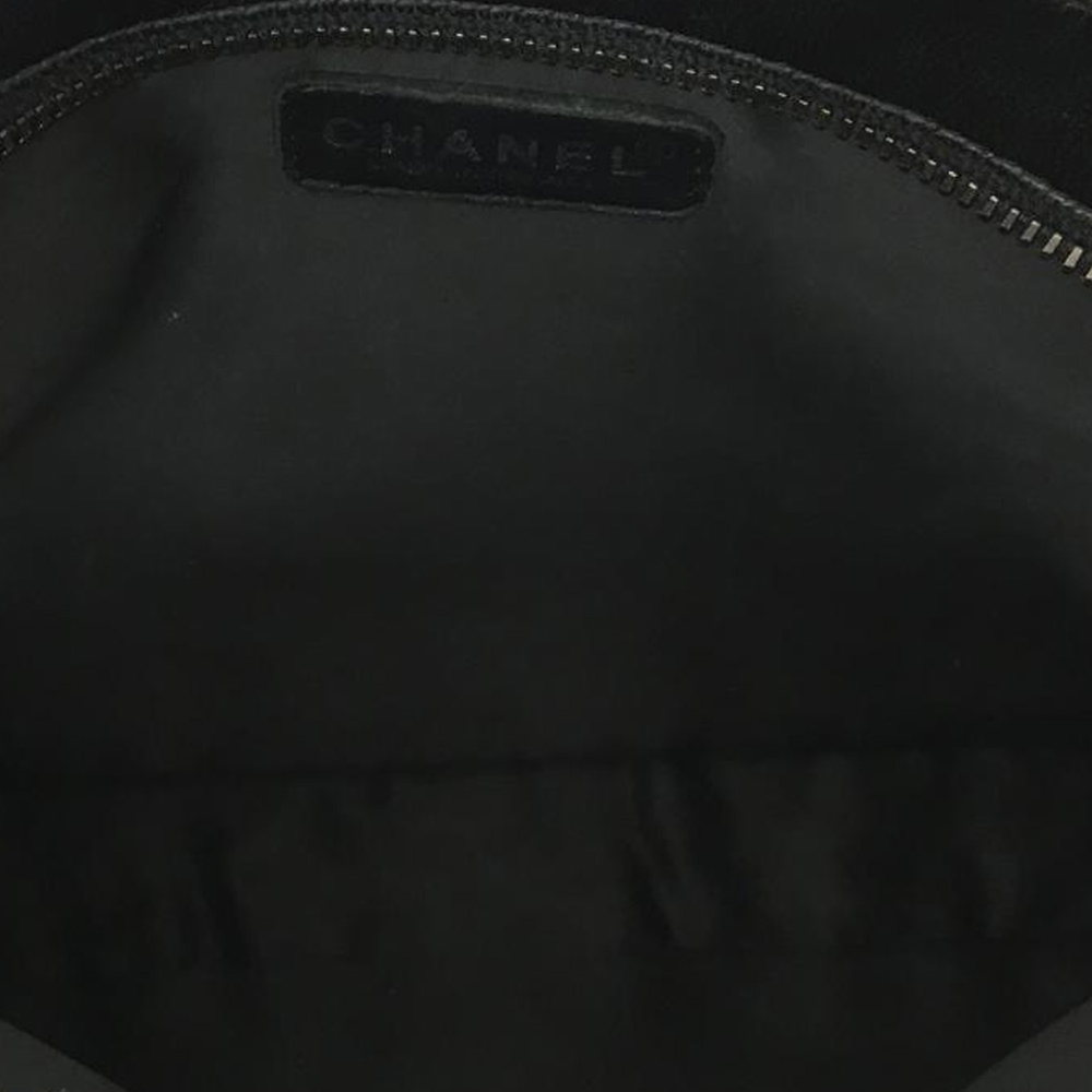 

Chanel Black Nylon Travel Line Pouch