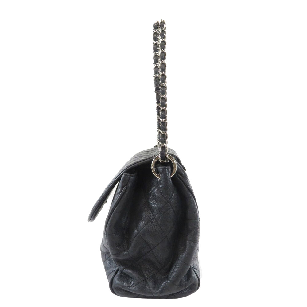 

Chanel Black Caviar Leather Shoulder Bag
