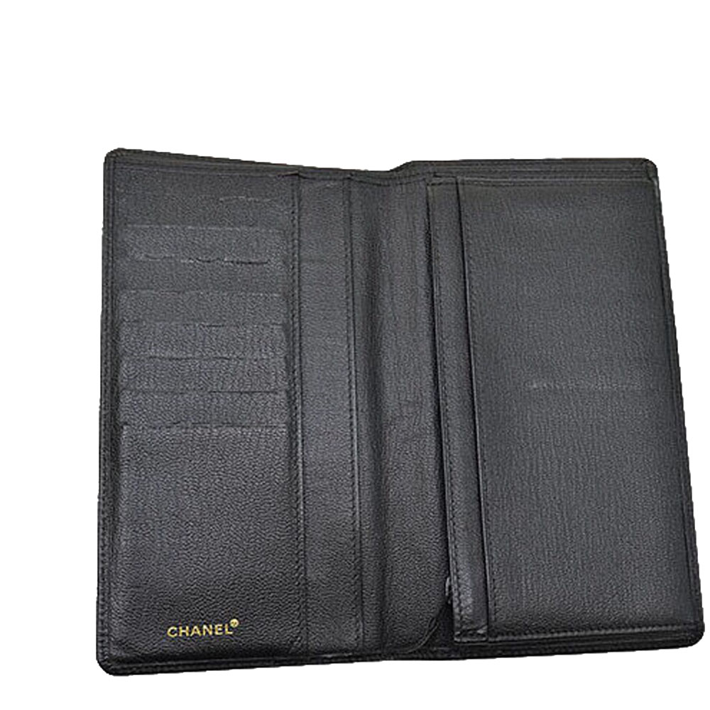 

Chanel Black Leather Wallet