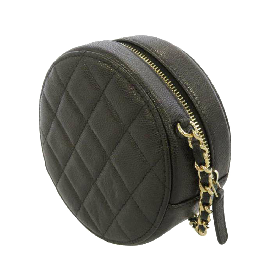 

Chanel Black Caviar Leather Round as Earth Bag