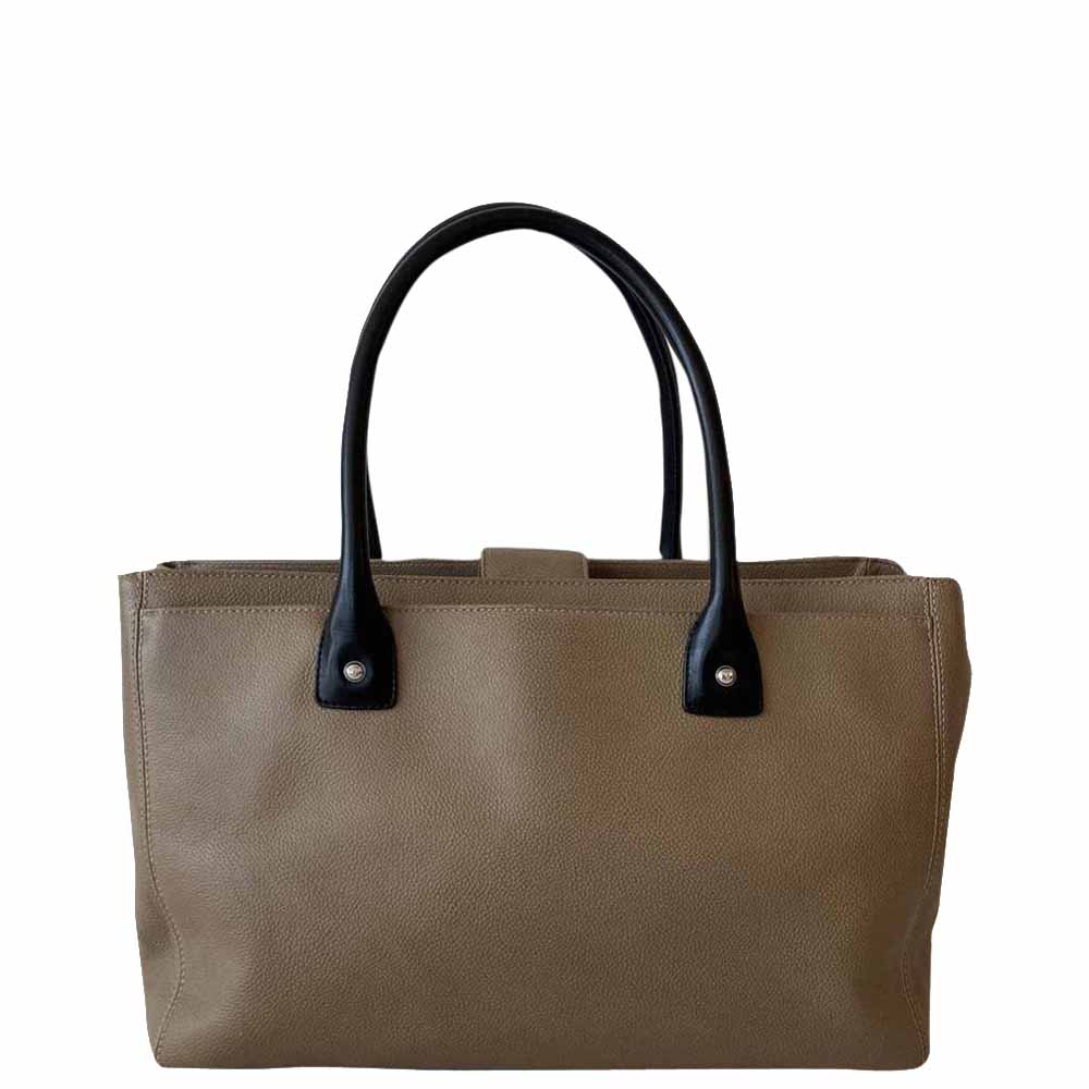 

Chanel Brown Leather Executive Cerf Tote Bag