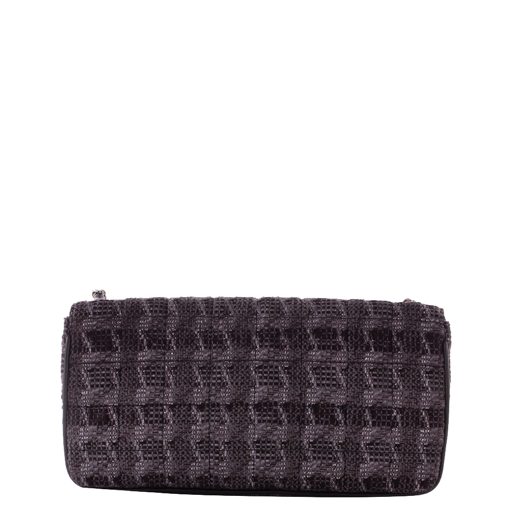 

Chanel Black Tweed Shoulder Bag