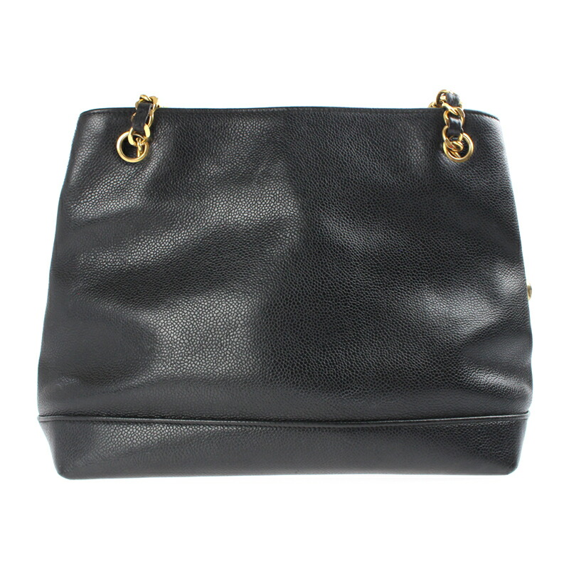 

Chanel Black Leather CC Shoulder Bag