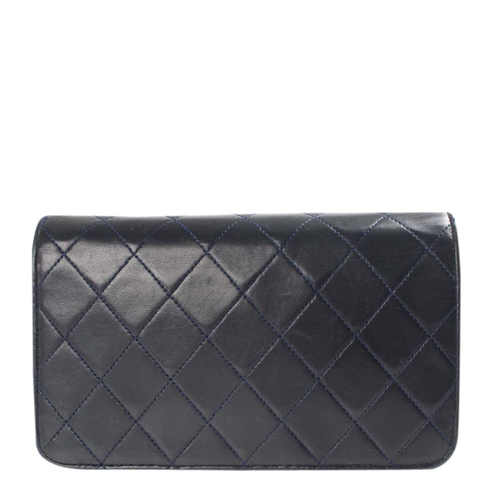 

Chanel Black Quilted Lambskin Leather Vintage Mini Flap Bag