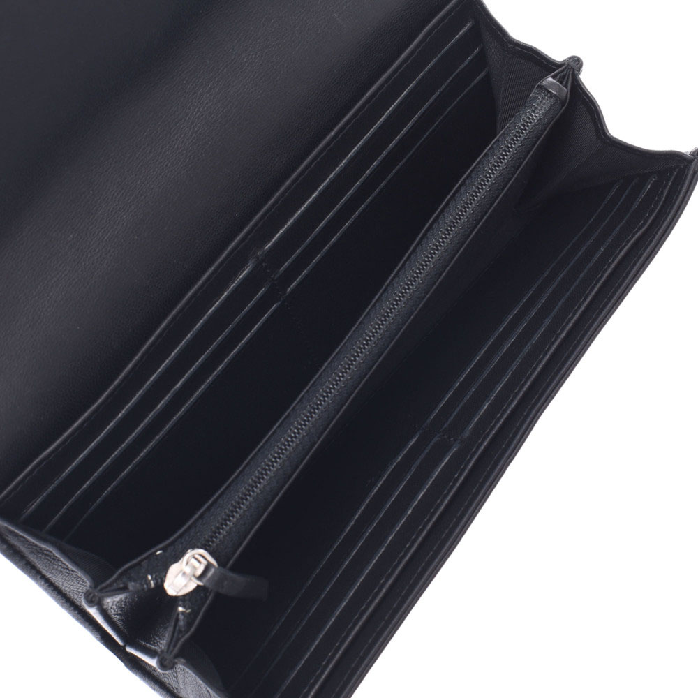 

Chanel Black Lambskin Leather Wallet