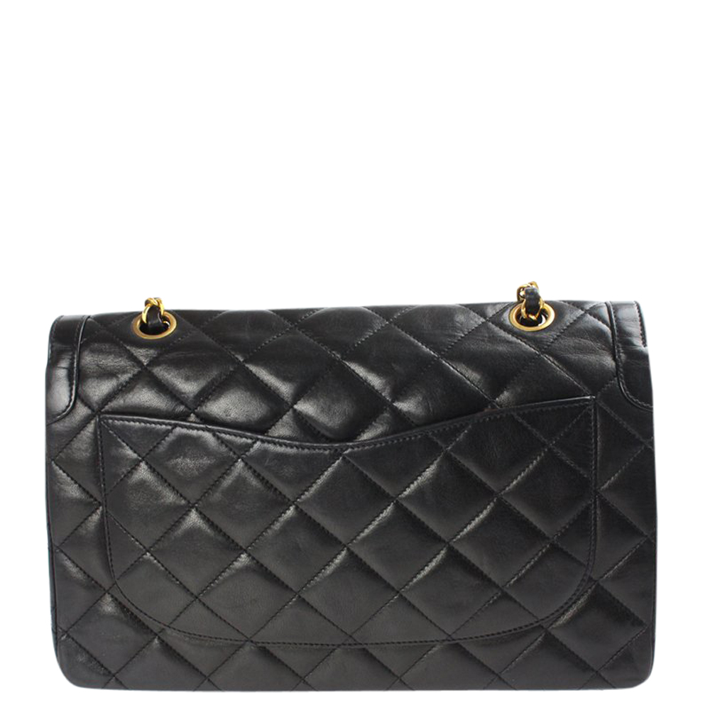 

Chanel Black Quilted Leather Vintage Diana Flap Bag