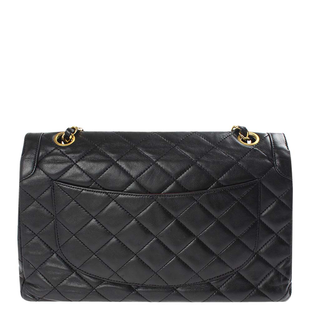 

Chanel Black Quilted Leather Vintage Diana Flap Bag