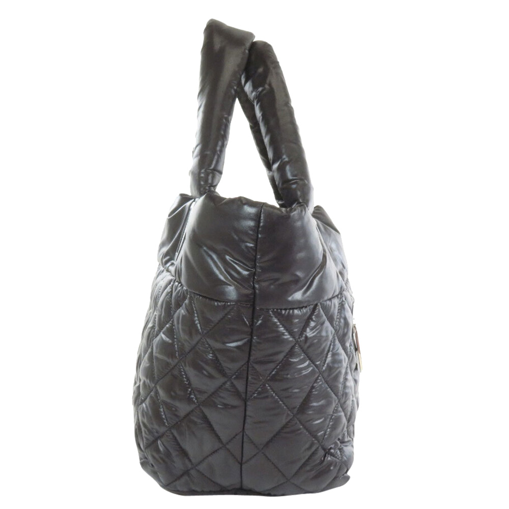 

Chanel Black Quilted Leather Coco Cocoon Bag