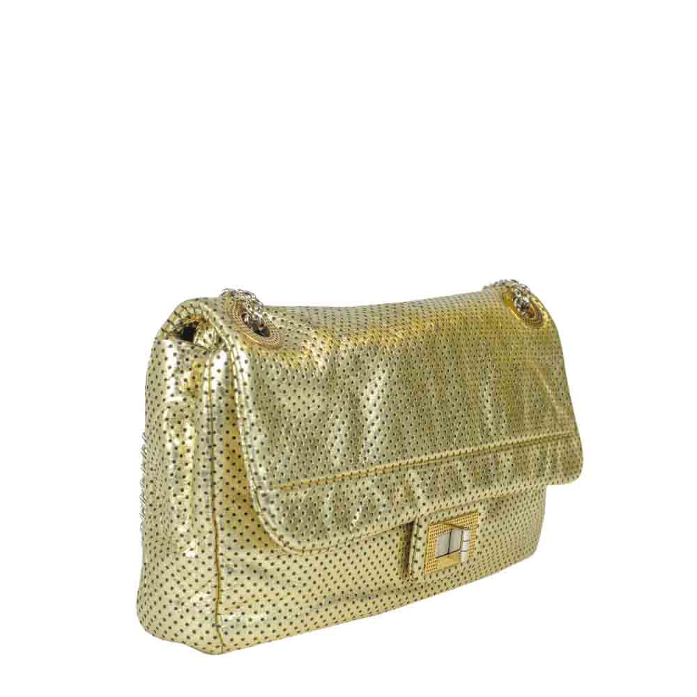 

Chanel Gold Leather Reissue 2.55 Shoulder Bag