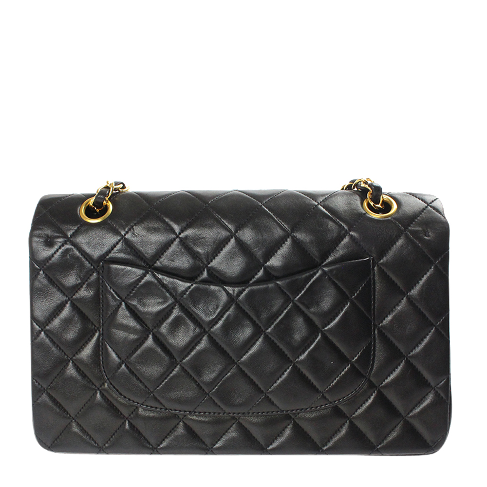 

Chanel Black Leather Classic Flap Bag