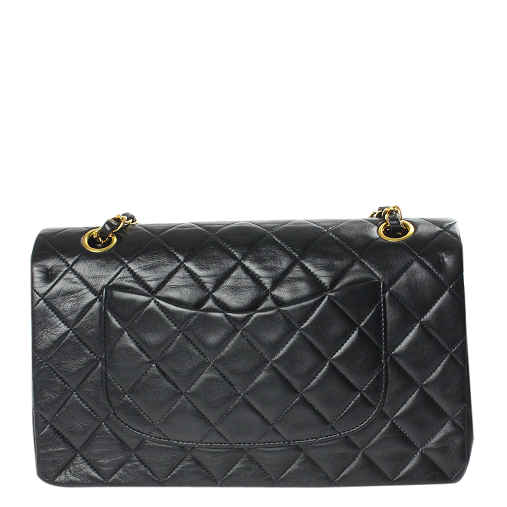 

Chanel Black Quilted Leather Classic Flap Bag