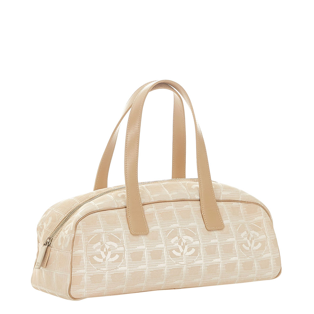 

Chanel Beige Canvas Travel Line Bag